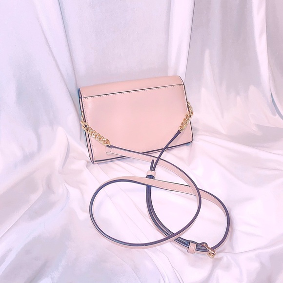 *SOLD* Michael Pink Kors Clutch Purse Crossbody - Picture 2 of 7